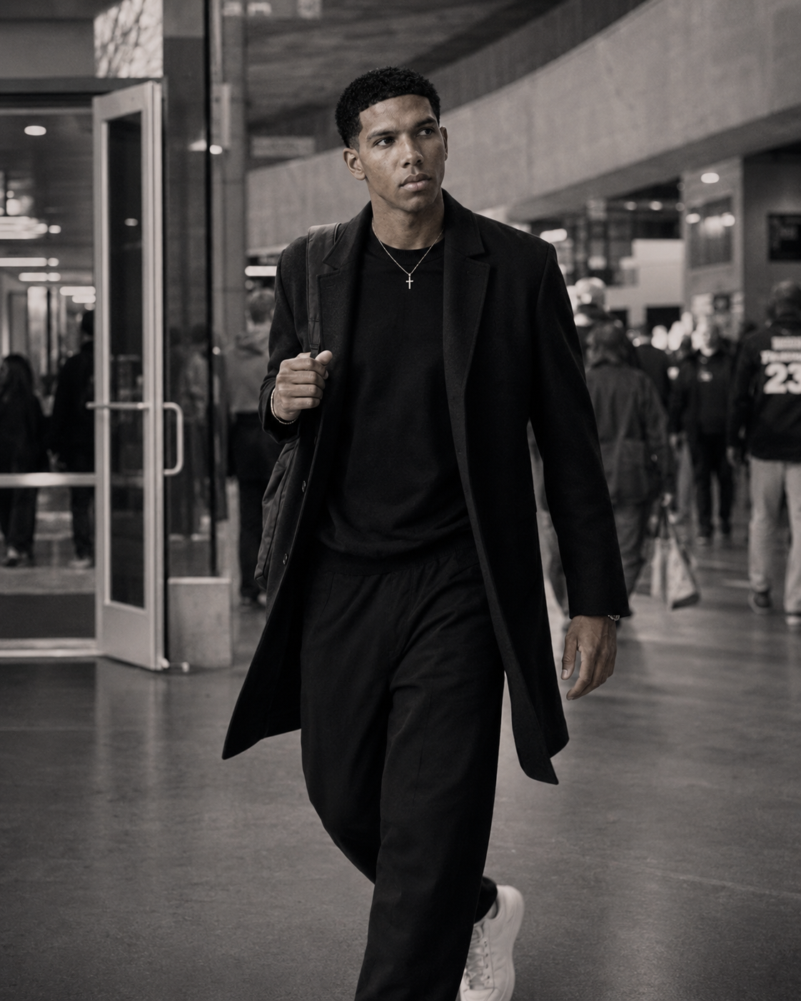 Amari Quinn walking